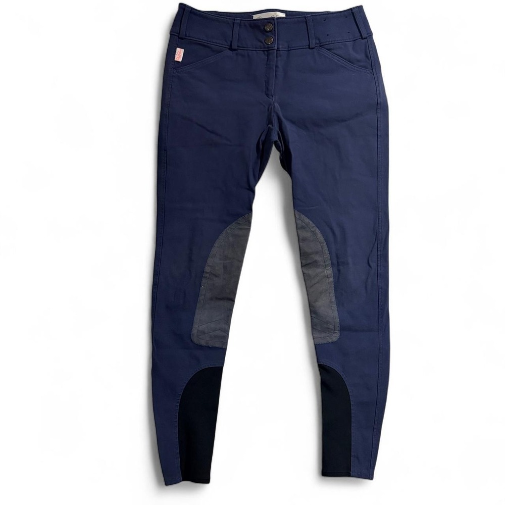 Tailored Sportsman English Riding Habits Navy Blue Breeches Womens 28 USA